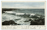 Surf at Eastern Point, Gloucester, Mass.