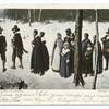Pilgrims going to Church, Plymouth, Mass.