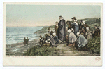 The Sailing of the Mayflower, Plymouth, Mass.
