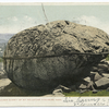 The Boulder, Summit of Mt. Rollstone, Fitchburg, Mass.