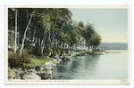 Along the Shore, Lake Spofford, Pine Grove Springs Hotel, Chesterfield, N. H.