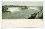 Falls from Canadian Shore, Niagara, N. Y.