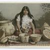 Indian and Baskets (Pima)
