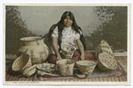 Indian and Baskets (Pima)