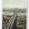 East River and Brooklyn Bridge, New York, N. Y.