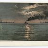 Sunset from the Battery (or Moonlight), New York, N. Y.