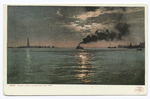 Sunset from the Battery (or Moonlight), New York, N. Y.