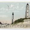 Light Houses, Old and New, Cape Henry, Va.