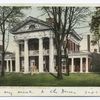 Pavilion X, East Lawn, Univ. of Virginia, Charlottesville, Va.