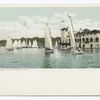 Detroit Boat Club from River, Detroit Mich.