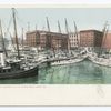 Oyster Luggers at the Docks, Baltimore, Md.