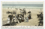 Bathing Hour on the Beach, Seabreeze, Daytona, Fla.