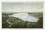 Down Niagara River from Queenstown Heights, Niagara, N. Y.