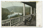 River and Mountain from Kittantinny, Delaware Water Gap, Pa.