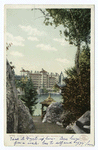 Glimpse of Hotel and Lake, Lake Mohonk, N. Y.