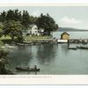 Cove and Boat Landing, Weirs, Lake Winnipesaukee, N. H.