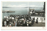 Boading Steamer, Weirs, Lake Winnipesaukee, N. H.