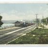 Railway Station, Weirs, Lake Winnipesaukee, N. H.