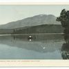 Mt. Ampersand from Round Lake, Saranac Lakes, N. Y.