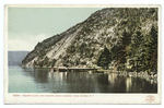 Roger's Slide and Roger's Rock Landing, Lake George, N. Y.