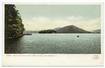 Tongue Mountain from Green Island, Lake George, N. Y.