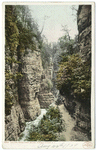 Column Rocks from Below, Au Sable Chasm, N. Y.