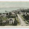 The Harbor (Town and Mackinac Isl. in distance), St. Ignace, Mich.