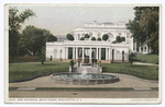White House, East Entrance, Washington, D. C.