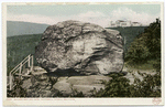 Boulder Rock and Hotel Kaaterskill, Catskill Mtn., N. Y.