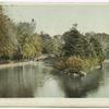 Lake in Elm Park, Worcester, Mass.