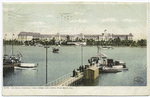 Palm Beach from across Lake Worth (Royal Poinciana), Palm Beach, Fla.