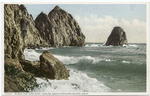 Sugar Loaf and Surf, Avalon, Santa Catalina, Calif.