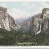 Yosemite Valley from the Artist's Point, Yosemite Valley, Calif.