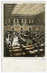 The Capitol, House of Representatives making laws, Washington, D.C.