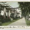 Colorado Street and Maryland Pergola, Pasadena, Calif.