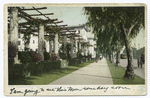 Colorado Street and Maryland Pergola, Pasadena, Calif.