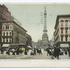 Meridan Street north from Washington Street, Indianapolis, Ind.