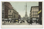 Meridan Street north from Washington Street, Indianapolis, Ind.