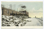 July Snow on Summit, Pikes Peak, Colo.