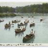 Canoeing on Charles River, Boston, Mass.