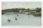 Canoeing on Charles River, Boston, Mass.