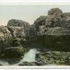 The Flume, looking in, York Beach, Me.