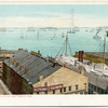 Waterfront, Bird's-eye View, Boston, Mass.