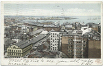 General View Looking East (Harbor View from Ames Building), Boston, Mass.