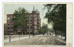 Palatine Hotel and Grant Street, Newburgh, N.Y.