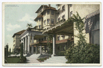 Hotel Raymond, Main Entrance, Pasadena, Calif.