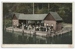 Hague Steamer Landing, Lake George, N. Y.