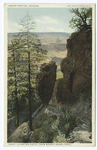 A Canyon Vista, Bright Angel Trail, Grand Canyon, Ariz.