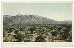 The Sandia Mountains, Albuquerque, N. M.