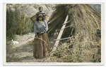 Havasupai Woman with Carrying Basket, Cataract Canyon, Ariz.